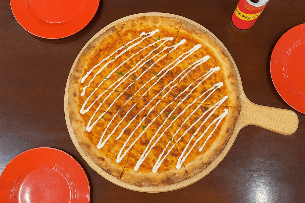 Classic New York-style pizza with an authentic American casual dining atmosphere